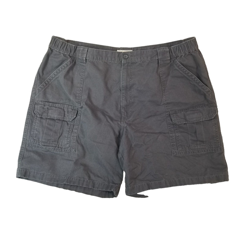 Savane Cargo hiking shorts men's gray 42x7 Comfort waist outdoor